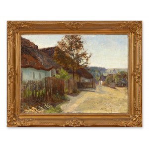 ALOIS KALVODA (CZECH / BOHEMIAN 1875 - 1934) - Motif from Slovakia