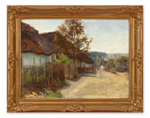 ALOIS KALVODA (CZECH / BOHEMIAN 1875 - 1934) - Motif from Slovakia