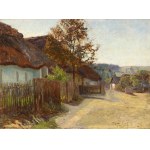 ALOIS KALVODA (CZECH / BOHEMIAN 1875 - 1934) - Motif from Slovakia