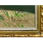 VÁCLAV RADIMSKÝ (CZECH / BOHEMIAN 1867 - 1946) - Landscape from Normandy