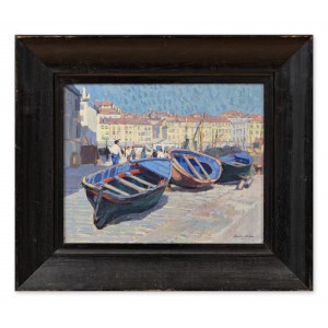 GUSTAV BÖHM (CZECH / BOHEMIAN 1885 - 1974) - San Sebastian in Spain