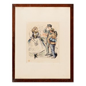 MIKOLÁŠ ALEŠ (CZECH / BOHEMIAN 1852 - 1913) - Illustration