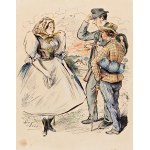 MIKOLÁŠ ALEŠ (CZECH / BOHEMIAN 1852 - 1913) - Illustration