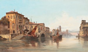 KARL KAUFMANN (AUSTRIA / AUSTRIAN 1843 - 1902) - Venice