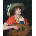 CORONELLI (ITALY / ITALIAN) - Lute player