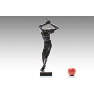 JAN ŠTURSA (CZECH / BOHEMIAN 1880 - 1925) - Wounded (original cast)