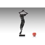JAN ŠTURSA (CZECH / BOHEMIAN 1880 - 1925) - Wounded (original cast)