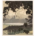 JAROMÍR STRETTI ZAMPONI (CZECH / BOHEMIAN 1882 - 1959) - Hradčany - evening