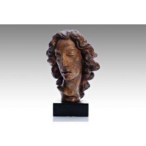 JAROSLAV HOREJC (TCHÈQUE / BOHÉMIEN 1886 - 1983) - Tête de fille (plâtre original)