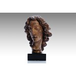 JAROSLAV HOREJC (CZECH / BOHEMIAN 1886 - 1983) - Girl's head (original plaster)