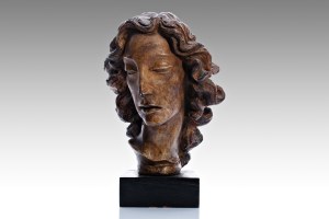 JAROSLAV HOREJC (CZECH / BOHEMIAN 1886 - 1983) - Girl's head (original plaster)