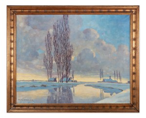 FRITZ GÄRTNER (GERMANY / GERMAN 1882 - 1958) - Nach dem Schneetreiben