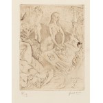 JULES PASCIN (USA / FRANCE / BULGARIA / AMERICAN / FRENCH / BULGARIAN 1885 - 1930) - Toilet