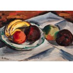 VINCENC BENEŠ (CZECHY / BOHEMIAN 1883 - 1979) - Martwa natura z owocami