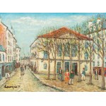 ALOIS (LECOQUE) KOHOUT (CZECHY / BOHEMIAN 1891 - 1981) - francuska aleja z ratuszem