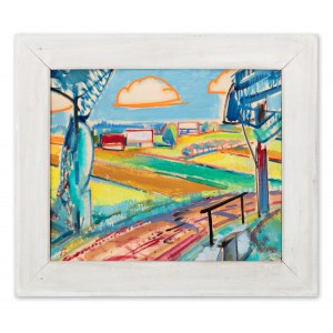 JAROSLAV GRUS (CZECHY / BOHEMIAN 1891 - 1983) - Motyw z Paska