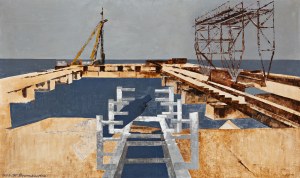 KAZIMIERZ ŚRAMKIEWICZ (POLAND / POLISH 1914 - 1998) - Port Północny VI.
