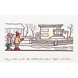 JIŘÍ WINTER-NEPRAKTA (CZECH / BOHEMIAN 1924 - 2011) - I will also have to build something alternative...