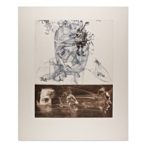JIŘÍ ANDERLE (CZECH / BOHEMIAN 1936*) - Self image (Perspective No. 7)