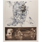 JIŘÍ ANDERLE (CZECH / BOHEMIAN 1936*) - Self image (Perspective No. 7)