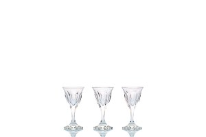 3 GLASSES FOR DESSERT WINE 