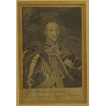 MAŁACHOWSKI Jan [1688-1762] Grand Crown Chancellor, portrait, copperplate, signed Sysang sc.