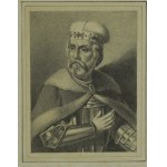 LESZEK THE BLACK reigned from 1279 to 1289, drawing on stone. Maszkowski , edition and lettering by M. Jablonski in Lviv 1853