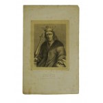 LUDWIK panował od r. 1370 do r. 1382, rys. na kam. A. Czarnecki, nakład i lit. M. Jabłońskiego we Lwowie 1853