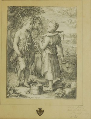 SAENREDAM Jan Petersz [1565/66-1607], Goltzius Hendrik [1558-1617] woodcut from the series 