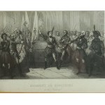 [Kosciuszko Tadeusz - Insurrection] GUERIN Theodore - Serment de Kosciuszko a la Nation [Kosciuszko's Oath to the Nation], engraved by L. Marvy