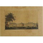 [POTOCKI Bolesław - Niemirów] Pałac Potockich w Niemirowie / Vue du chateau Niemirów, litografia barwna, XIX wiek