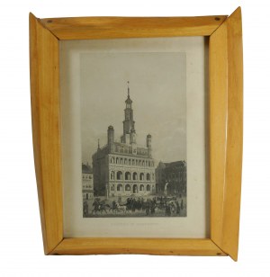 RACZYŃSKI Edward - City Hall in Poznań, [1843].
