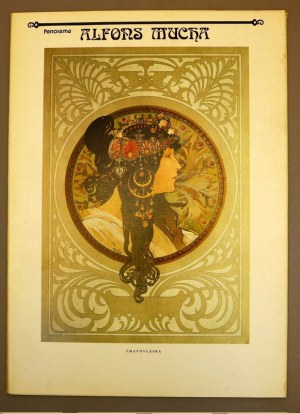 Alfons Mucha teka prac wyd. Panorama - Praga 1980