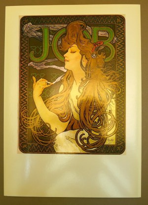 Alfons Mucha teka prac wyd. Panorama - Praga 1981
