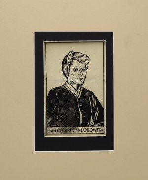 Zofia STRYJEŃSKA (1894-1976), Maria Skłodowska-Curie