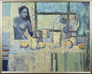 Mirosław RUSINEK, W pracowni, 2007
