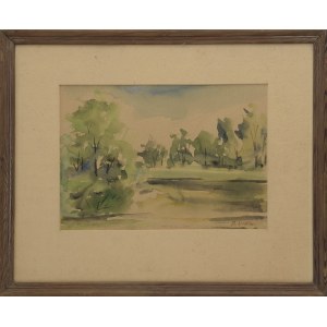 Bolesław UTKIN (1913-1993), Landscape