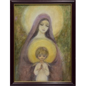Danuta REWKIEWICZ NIEMIRSKA (1919-2012), Madonna z Dzieciątkiem