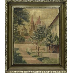 Sergej MICHAJEV, 20e siècle, Vue avec la cathédrale
