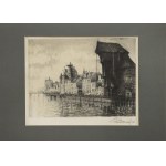 Paul KREISEL (1891-1982), Gdańsk, Żuraw nad Motławą, 1920
