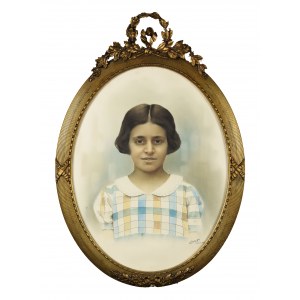 U. BAZZAN, Portret dziewczyny, 1937