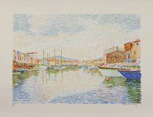 Serge MENDJISKY (1929-2017), Zestaw 6 litografii z teki „Port Grimaud”