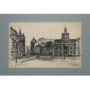 Antoni SUCHANEK (1901-1982), Lodz - Piazza della Libertà