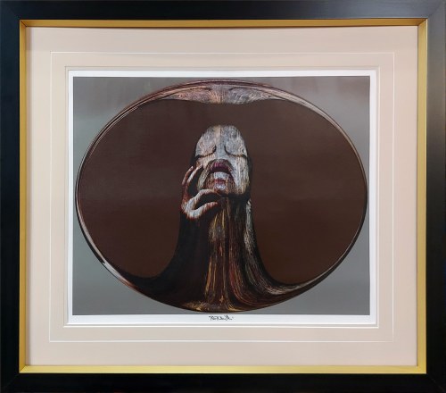 Zdzisław Beksiński (1929 - 2005), Bez tytułu, grafika komputerowa  (sygnowana przez autora), 2003