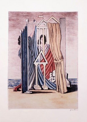 Giorgio de Chirico (1888 - 1978), Le vestali (edycja 31/90)