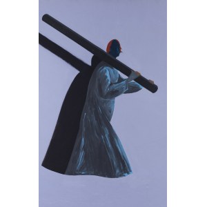 Jaroslaw Modzelewski (b. 1955, Warsaw), Carrying the beam, 1992