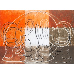 Marek Sobczyk (ur. 1955, Warszawa), „III głód wydalania wg Tolmana”, 1996