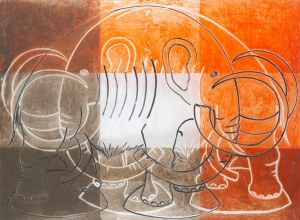 Marek Sobczyk (ur. 1955, Warszawa), „III głód wydalania wg Tolmana”, 1996