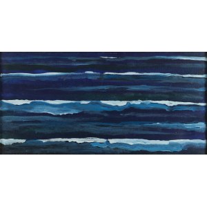 Edward Dwurnik (1943 Radzymin - 2018 Warszawa), Ocean z cyklu Błękitny (XX), 1994