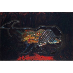 Agnieszka Niziurska (nar. 1955, Varšava), Baltský Moby Dick, 1987.